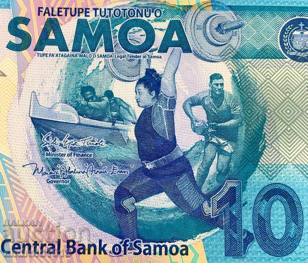Auction SAMOA - 10 Tala 2019, P-NEW, UNC, ANNIVERSARY Auction SAMOA - 10 Tala 2019, P-NEW, UNC, ANNIVERSARY