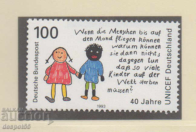 1993. GFR. Comitetul german UNICEF.