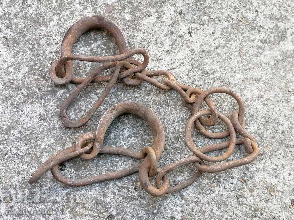 Delivery of Hand forged buckles, shackles, chain, wrought iron Delivery of Hand forged buckles, shackles, chain, wrought iron