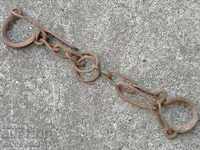 Πόρπες σφυρήλατα χειρός, δεσμά, αλυσίδα, σφυρήλατο σίδερο