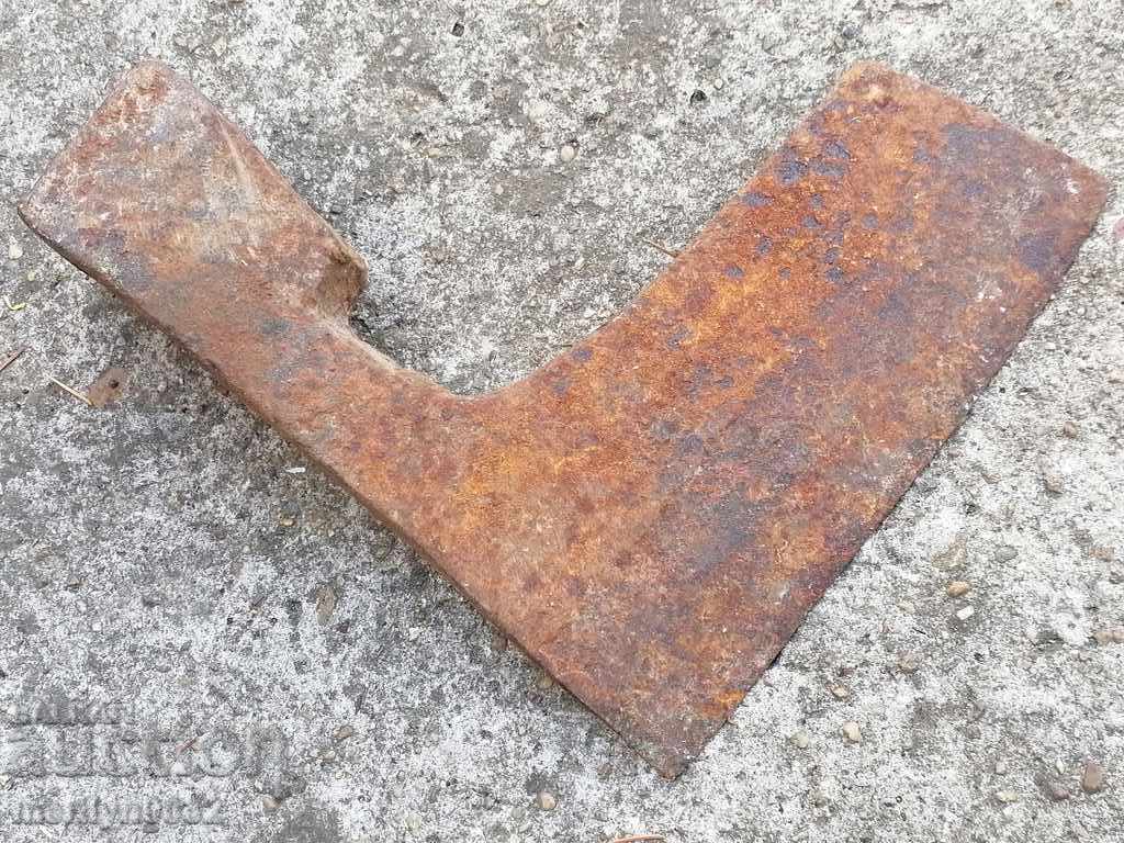 Vechiul topor topor topor fără răpciugă elicopter lama fier forjat - 7