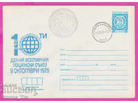 269637 / Bulgaria IPTZ 1979 UPU Universal Postal Union