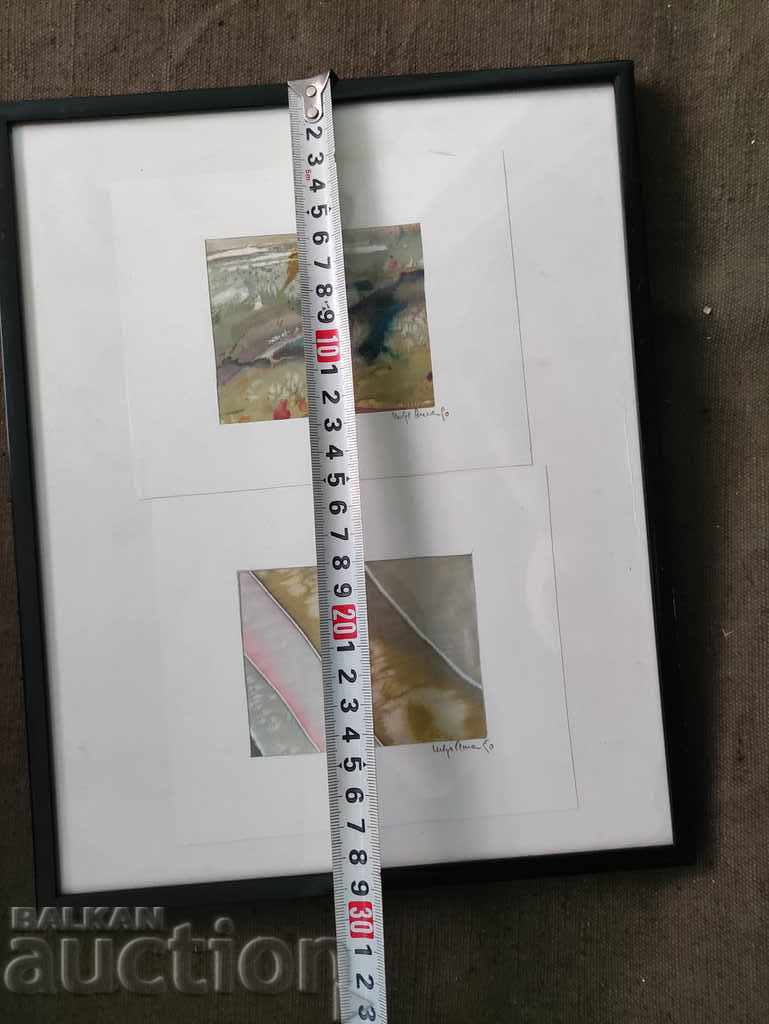 painted silk Germany - 5 painted silk Germany - 5