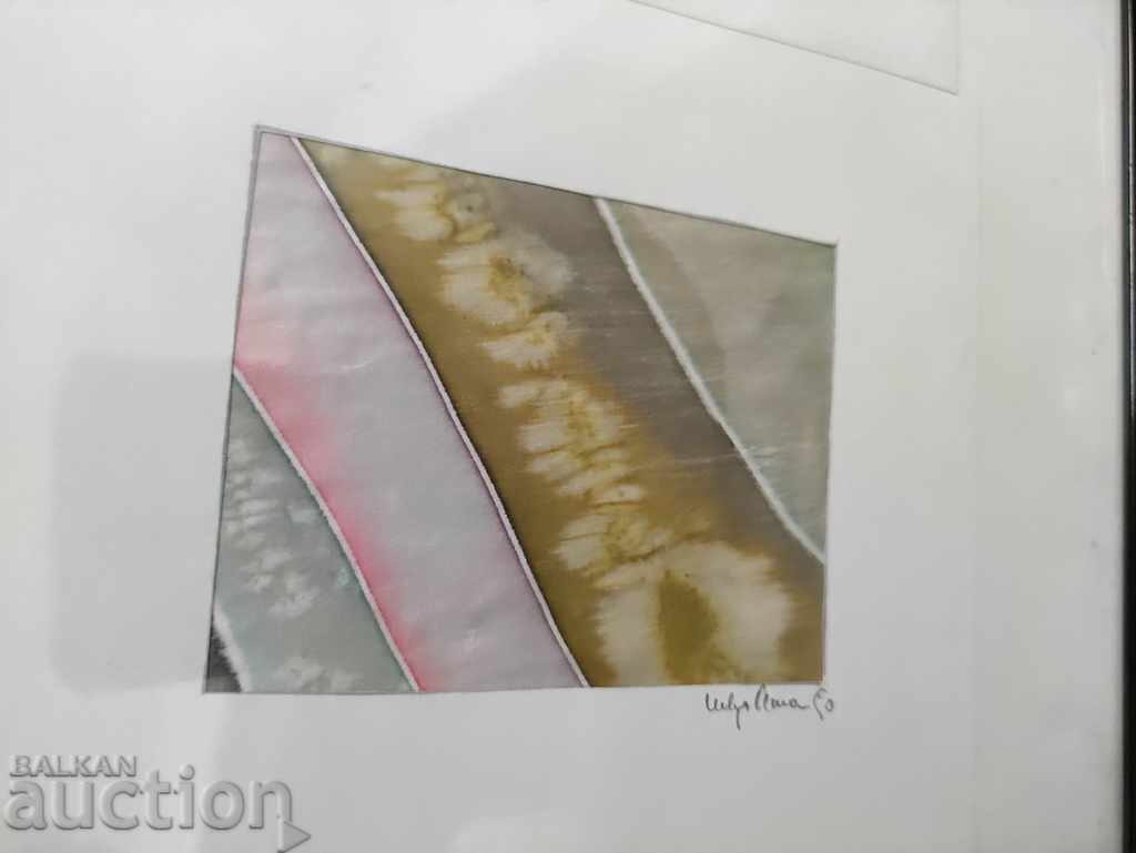 painted silk Germany - 6 painted silk Germany - 6