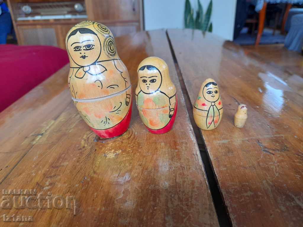 Old Matryoshka, Matryoshki - 5 Old Matryoshka, Matryoshki - 5