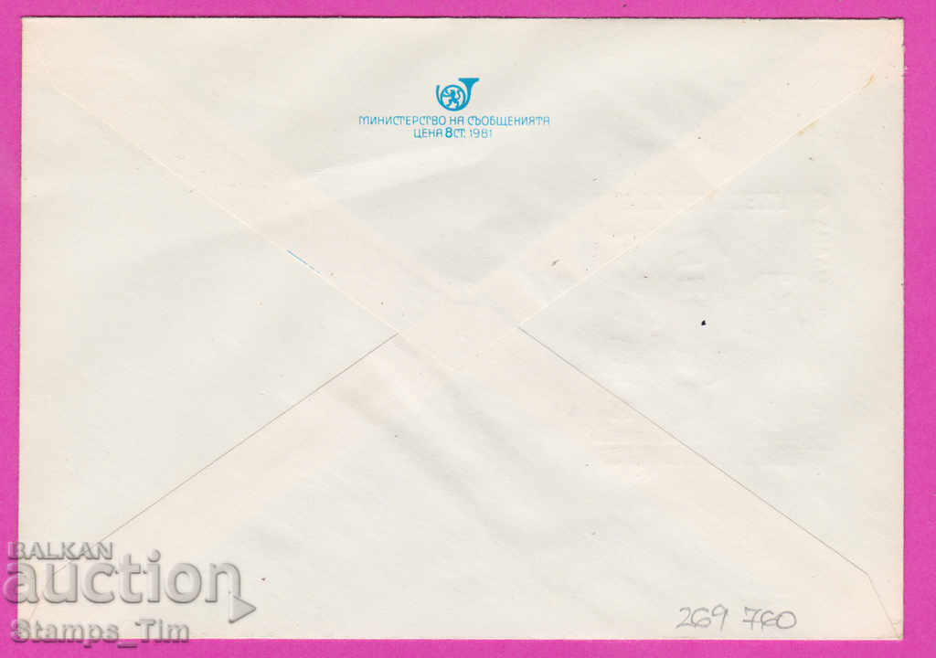 269760 / Bulgaria IPTZ 1983 Plovdiv Philatelic exhibition with price 0.40 BGN | € 0.20 269760 / Bulgaria IPTZ 1983 Plovdiv Philatelic exhibition with price 0.40 BGN | € 0.20