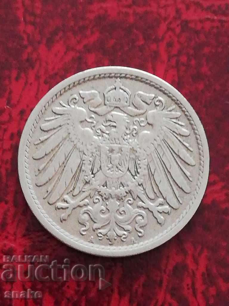 Germania 10 Pfennig 1907 A-Berlin cu preț € 1.45 | 2.84 BGN