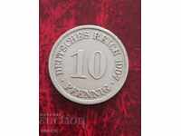 Germania 10 Pfennig 1907 A-Berlin