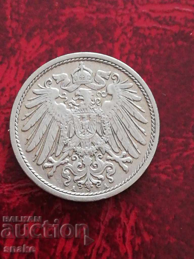 Germany 10 Pfennig 1911 A-Berlin with price € 1.45 | 2.84 BGN Germany 10 Pfennig 1911 A-Berlin with price € 1.45 | 2.84 BGN