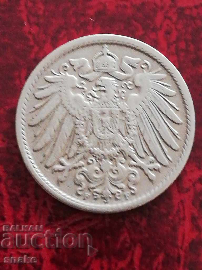 Germania 10 pfennig 1910 F-Stuttgart cu preț € 1.95 | 3.81 BGN Germania 10 pfennig 1910 F-Stuttgart cu preț € 1.95 | 3.81 BGN
