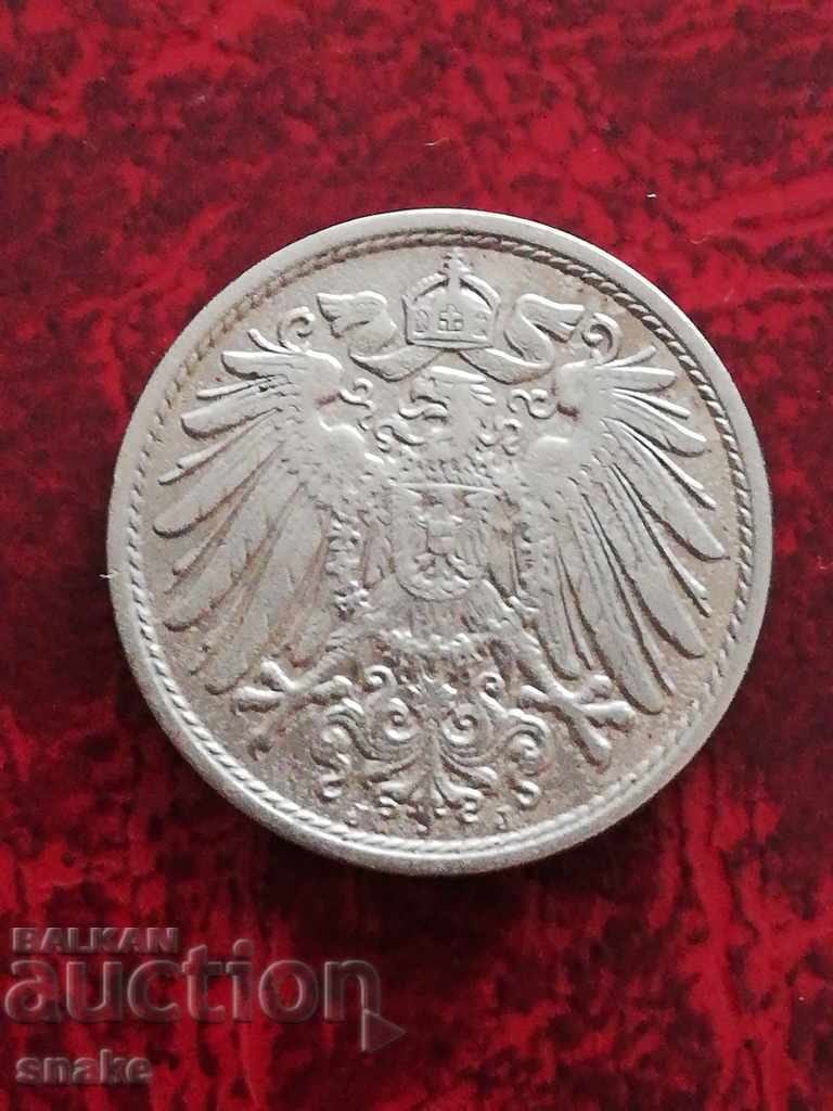 Germany 10 pfennigs 1912 J-Hamburg with price 2.80 BGN | € 1.43 Germany 10 pfennigs 1912 J-Hamburg with price 2.80 BGN | € 1.43
