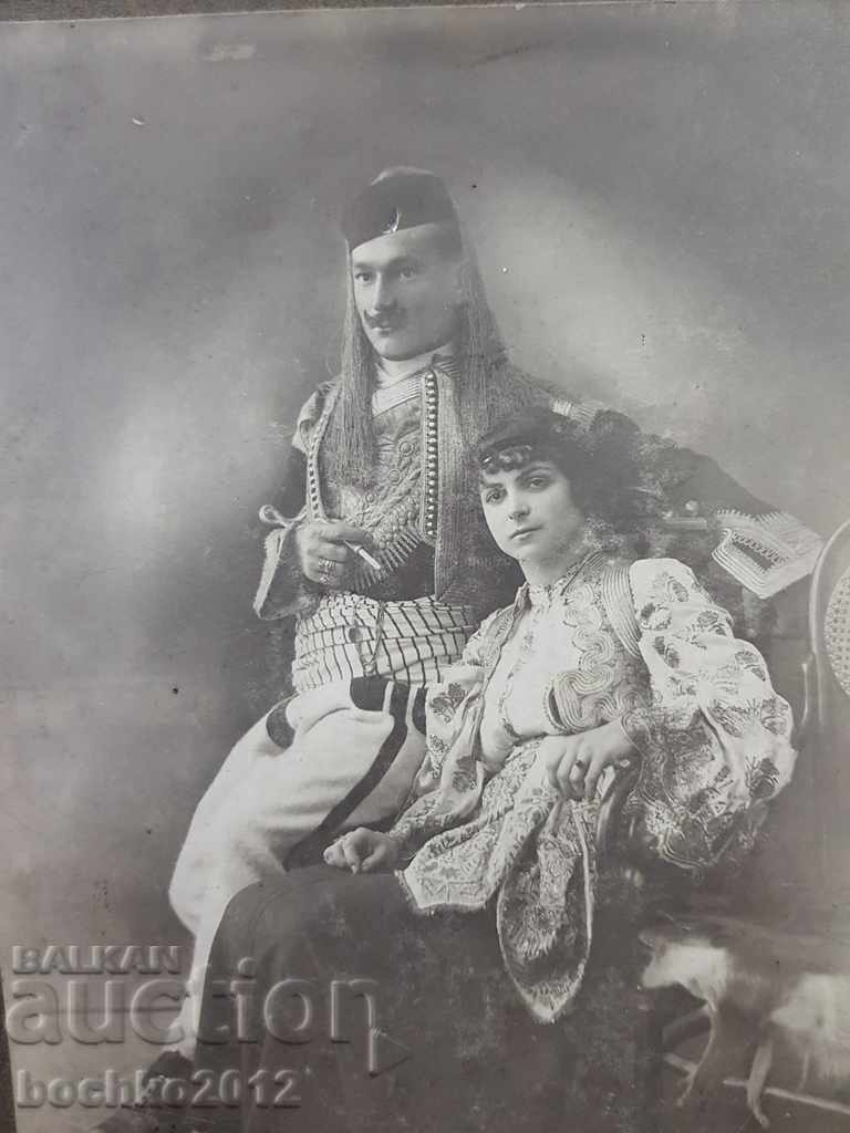 Very rare Renaissance photograph, photo with costume, 1916. with price 180.00 BGN | € 92.03 Very rare Renaissance photograph, photo with costume, 1916. with price 180.00 BGN | € 92.03