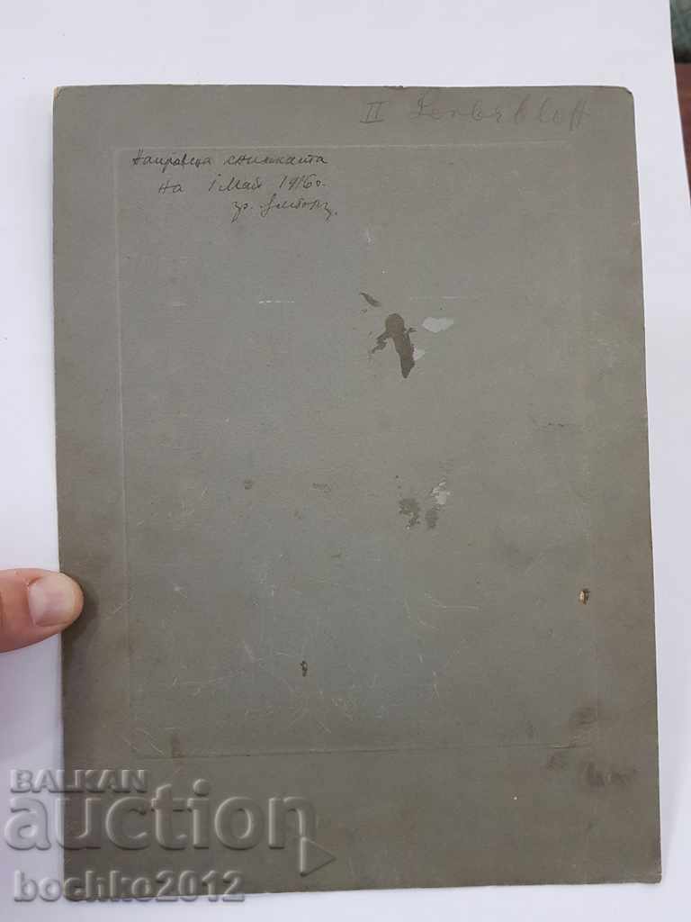 Fotografie renascentista foarte rara, fotografie costum din 1916. - 5