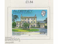 1992. Alderney. The Island Hall.