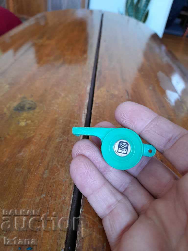 Old baby whistle with price 5.00 BGN | € 2.56 Old baby whistle with price 5.00 BGN | € 2.56