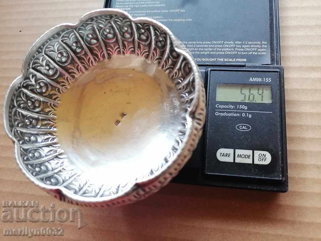 Delivery of Silver sugar bowl/caviar dish 800/1000, late 19th century Delivery of Silver sugar bowl/caviar dish 800/1000, late 19th century