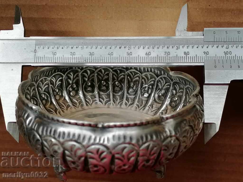 Silver sugar bowl/caviar dish 800/1000, late 19th century - 7 Silver sugar bowl/caviar dish 800/1000, late 19th century - 7