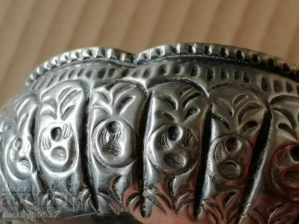 Delivery of Silver sugar bowl/caviar dish 800/1000, late 19th century Delivery of Silver sugar bowl/caviar dish 800/1000, late 19th century