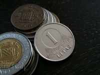 Монета - Литва - 1 лит | 2002г.
