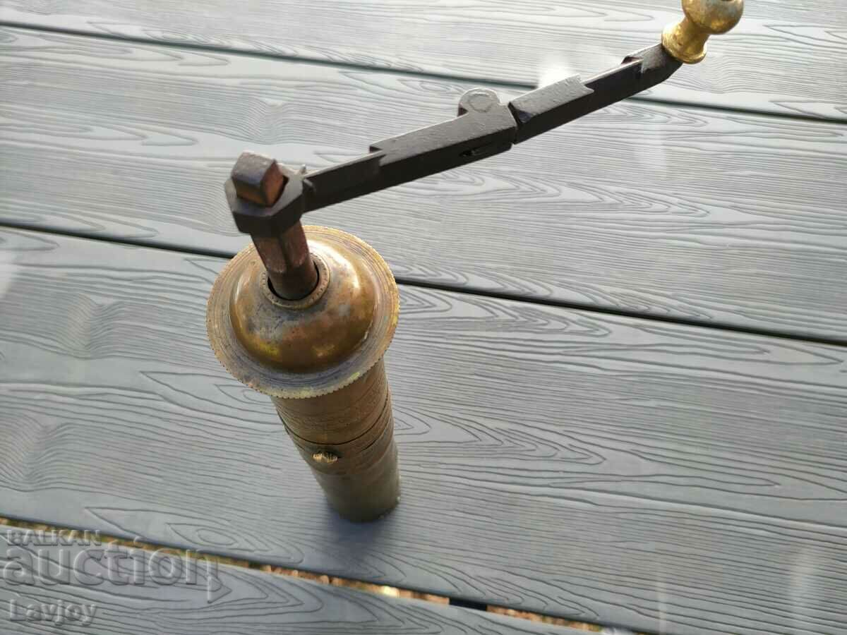 Delivery of Old Ottoman bronze millstone with markings