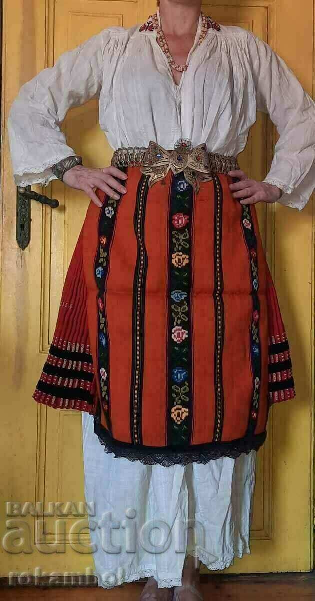 Authentic costume from Northwest Bulgaria Authentic costume from Northwest Bulgaria