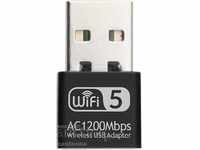 WiFi 1200Mbps, 802.11 AC Wireless Network Adapter Dual Band