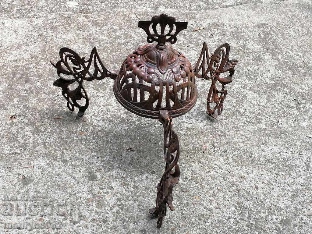 Chandelier cast cast iron gas lamp part of the chandelier with price 99.00 BGN | € 50.62 Chandelier cast cast iron gas lamp part of the chandelier with price 99.00 BGN | € 50.62