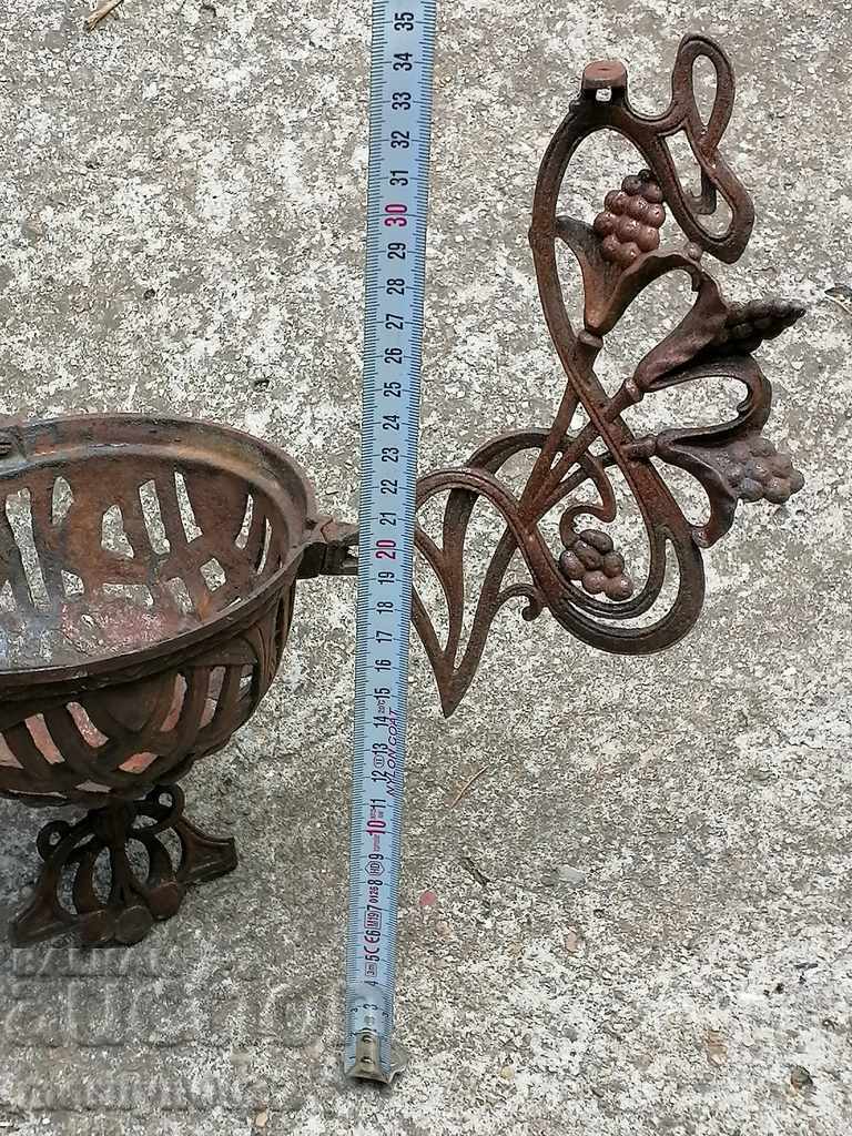 Chandelier cast cast iron gas lamp part of the chandelier - 5 Chandelier cast cast iron gas lamp part of the chandelier - 5