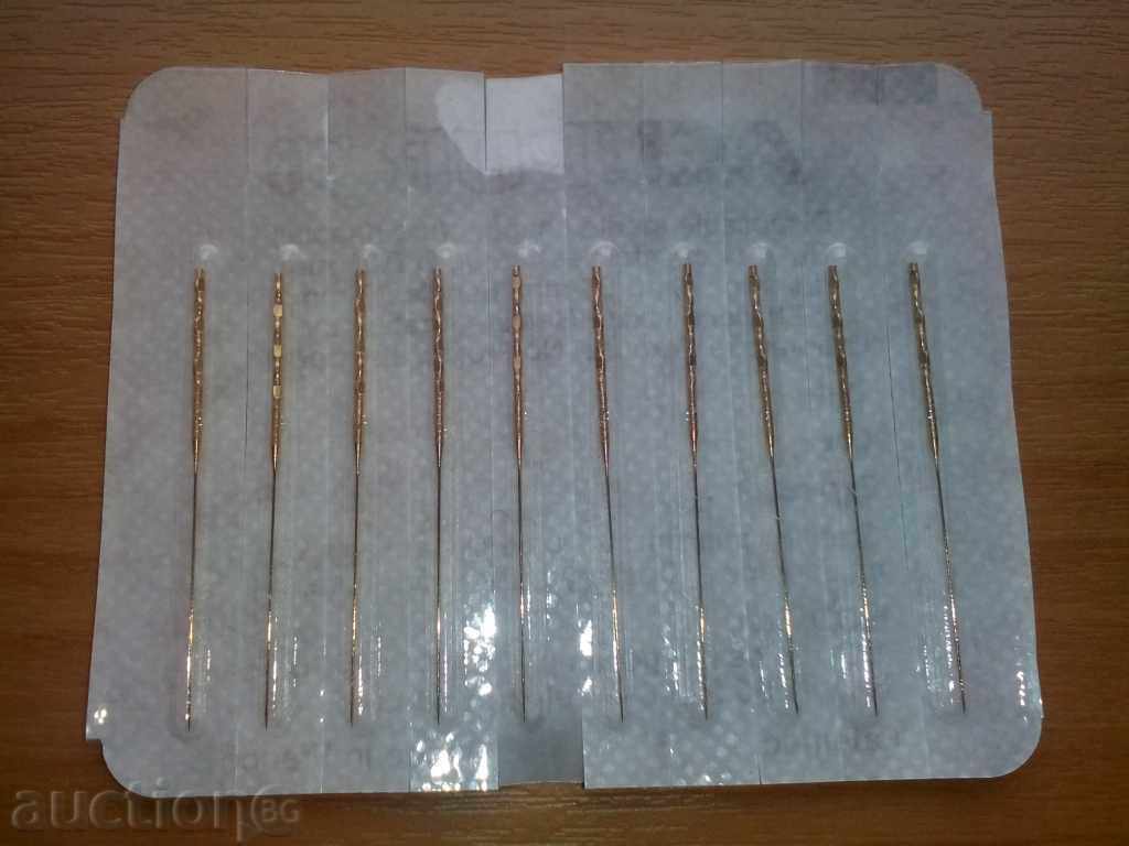 * $ * Y * $ * GOLD 24 CT GOLD 24 KT - AKUPUNCTURE HOLDERS * $ * Y * $ *