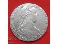 Талер Мария Терезия 1780 Австро Унгария сребро - ПРЕНАСЕЧКА