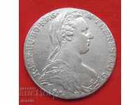 Thaler Maria Theresia 1780 Austro-Ungaria argint - CUT