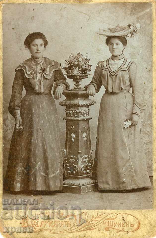 OLD PHOTOGRAPH - CARDBOARD - V. MARKARYAN – SHUMEN - S 20