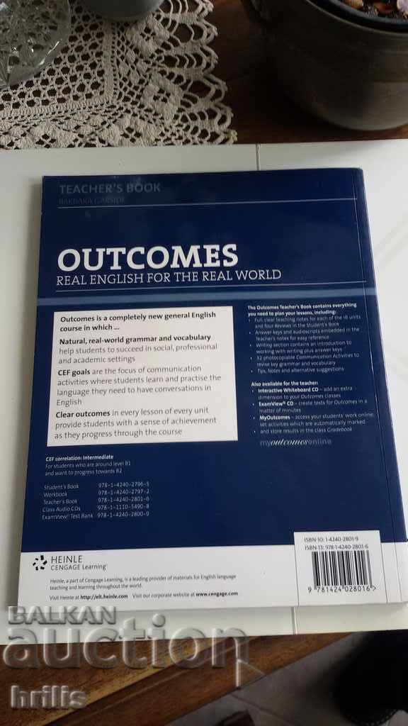 LIMBA ENGLEZĂ - MANUAL, HEINLE CENGAGE LEARNING cu preț € 2.00 | 3.91 BGN