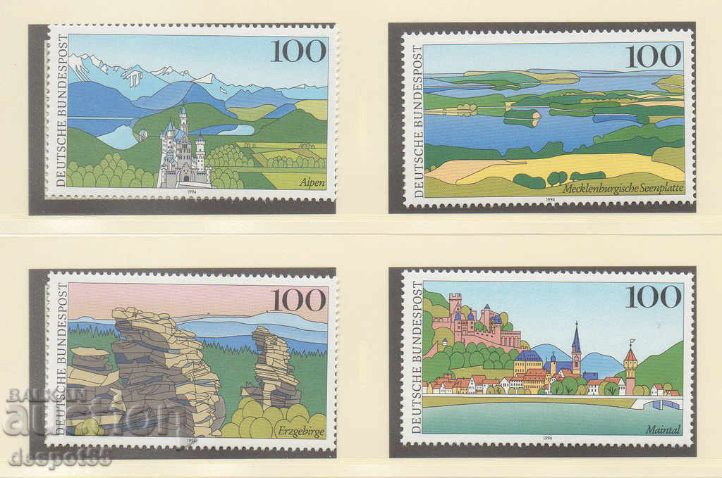 1994. Germany. Landscapes.