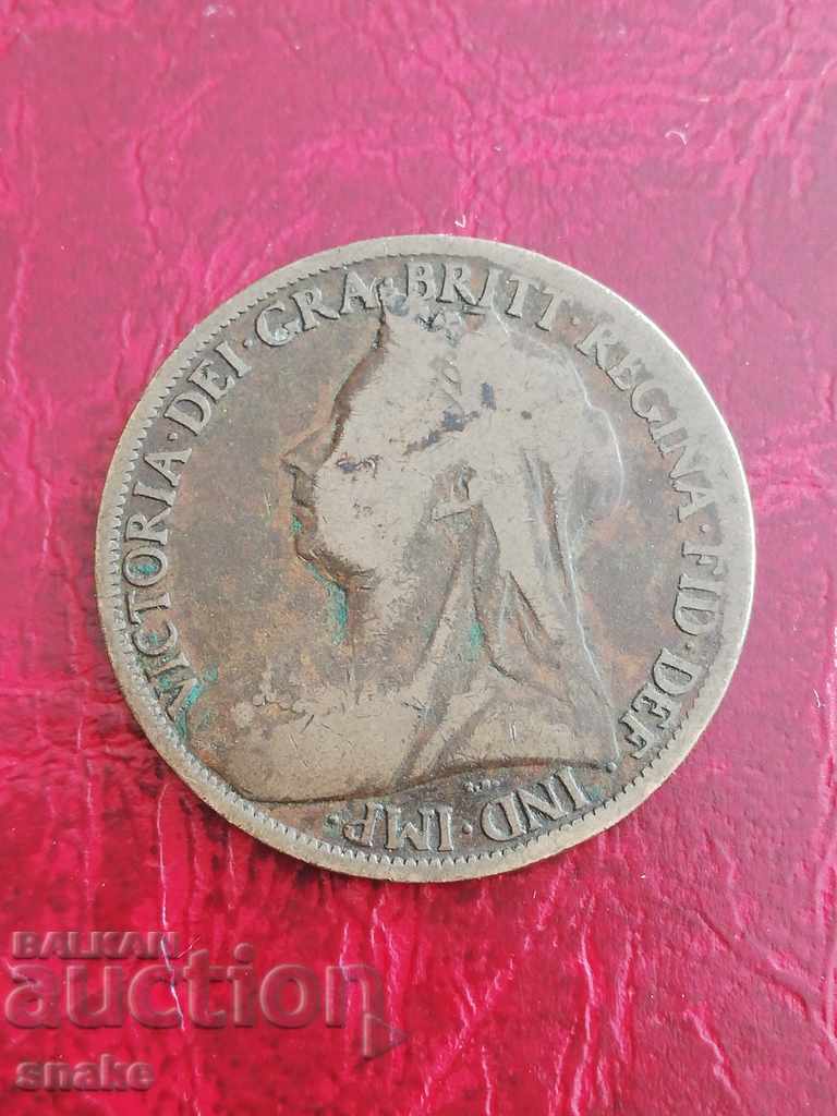 Great Britain 1 penny 1899g. with price 3.99 BGN | € 2.04 Great Britain 1 penny 1899g. with price 3.99 BGN | € 2.04