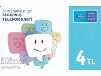 Τηλεφωνική κάρτα Τουρκία 4tl