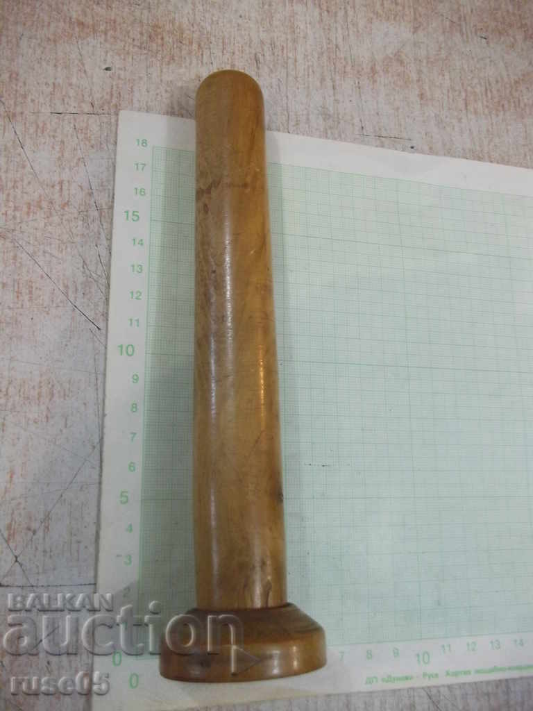 Мензура стара германска с дървени стойка и предпазен капак - 6 Мензура стара германска с дървени стойка и предпазен капак - 6