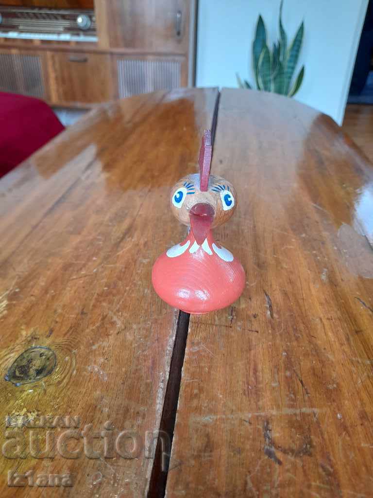 Old wooden rooster, rooster with price 20.00 BGN | € 10.23 Old wooden rooster, rooster with price 20.00 BGN | € 10.23