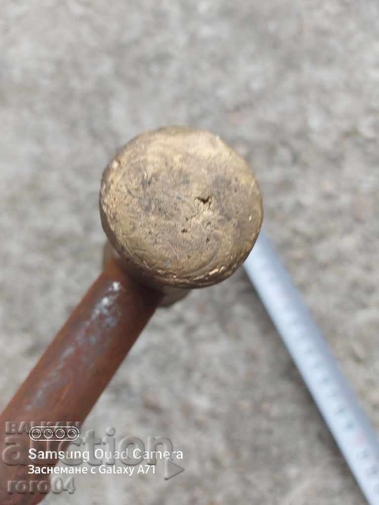 HAMMER - BRONZE HEAD - METAL HANDLE - 6 HAMMER - BRONZE HEAD - METAL HANDLE - 6