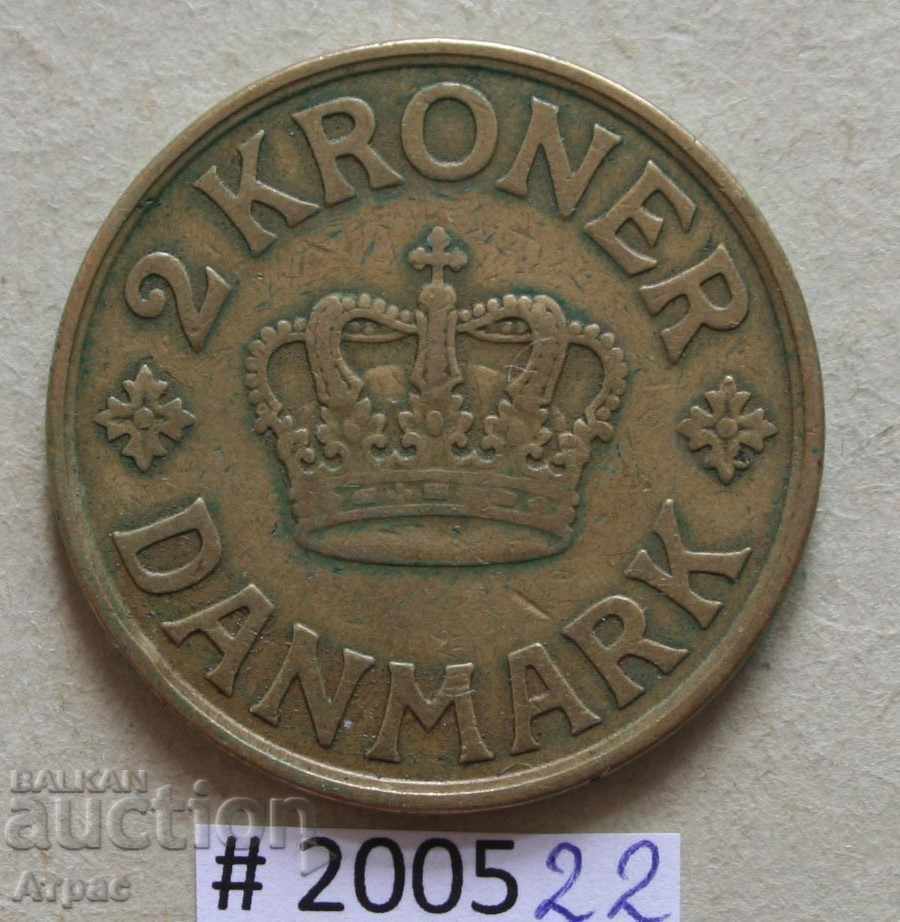 2 Kroner 1926 Denmark