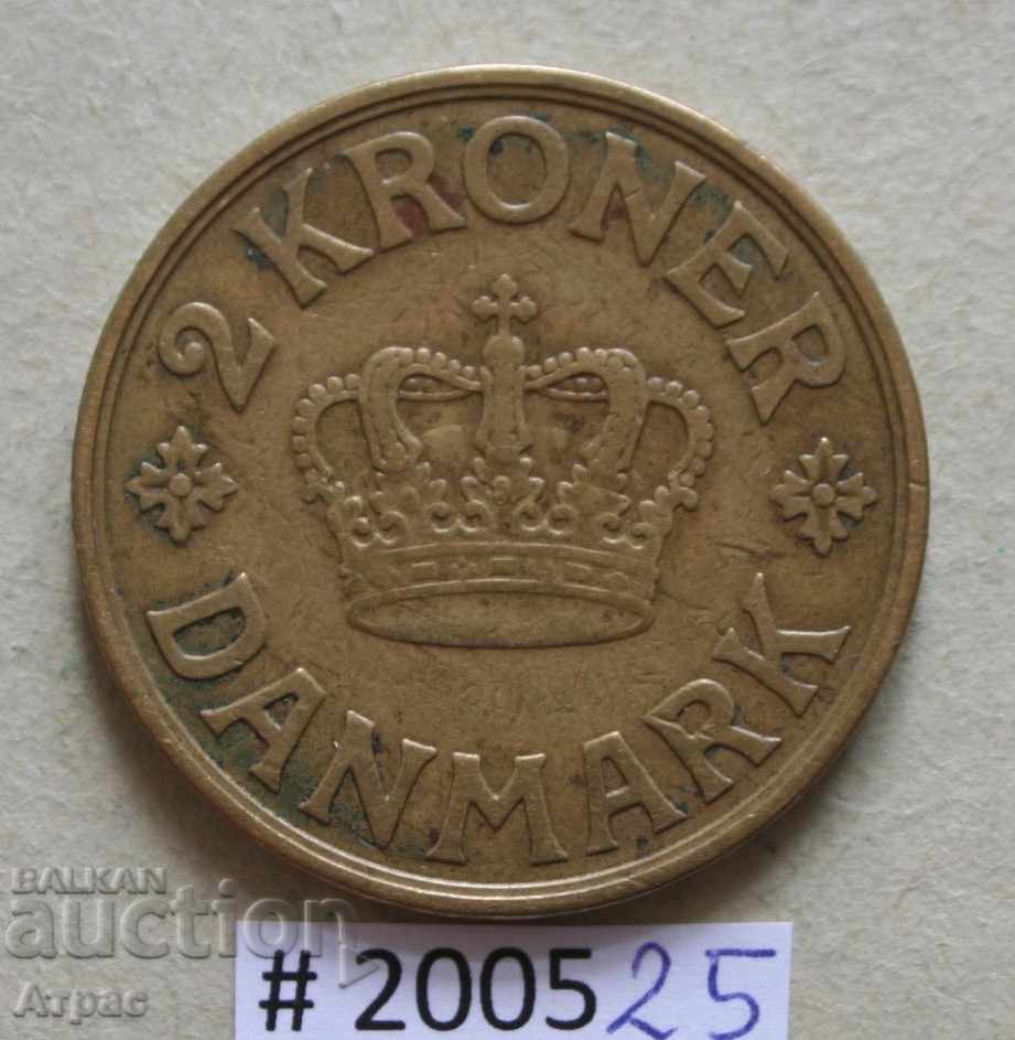 2 kroner 1939 Denmark