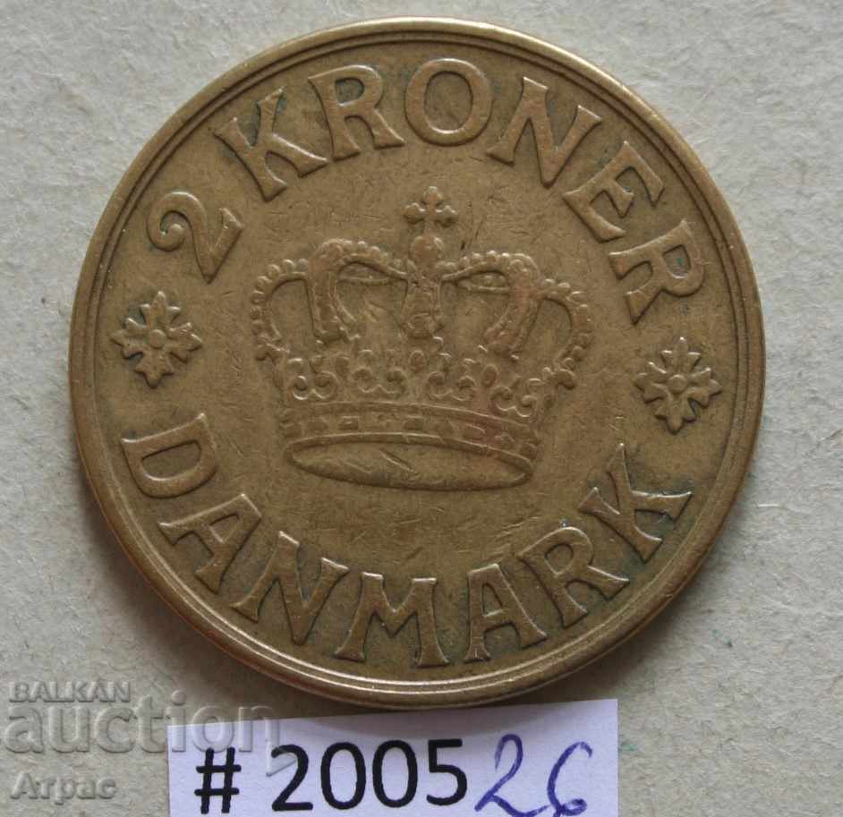 2 kroner 1940 Denmark