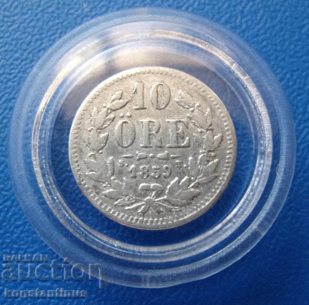 Швеция 10 Оре 1859 Very Rare с цена € 17.90 | 35.01 лв. Швеция 10 Оре 1859 Very Rare с цена € 17.90 | 35.01 лв.