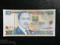 KENYA, 20 shillings, 1995, UNC