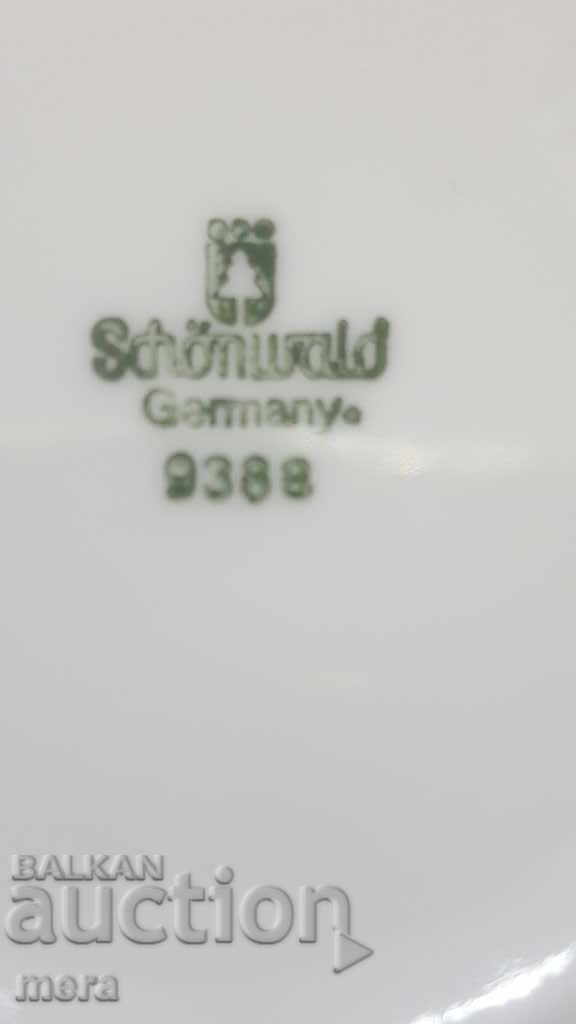 Porcelain embossed German bowls - 5