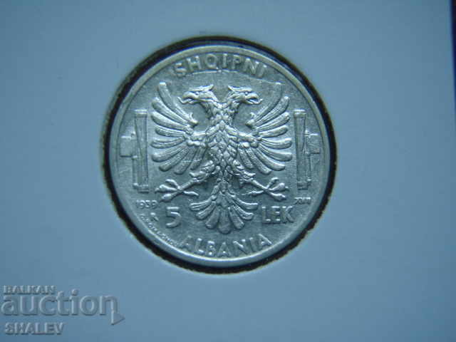 Livrarea 5 Lek 1939 Albania (2) /Albania/ - AU