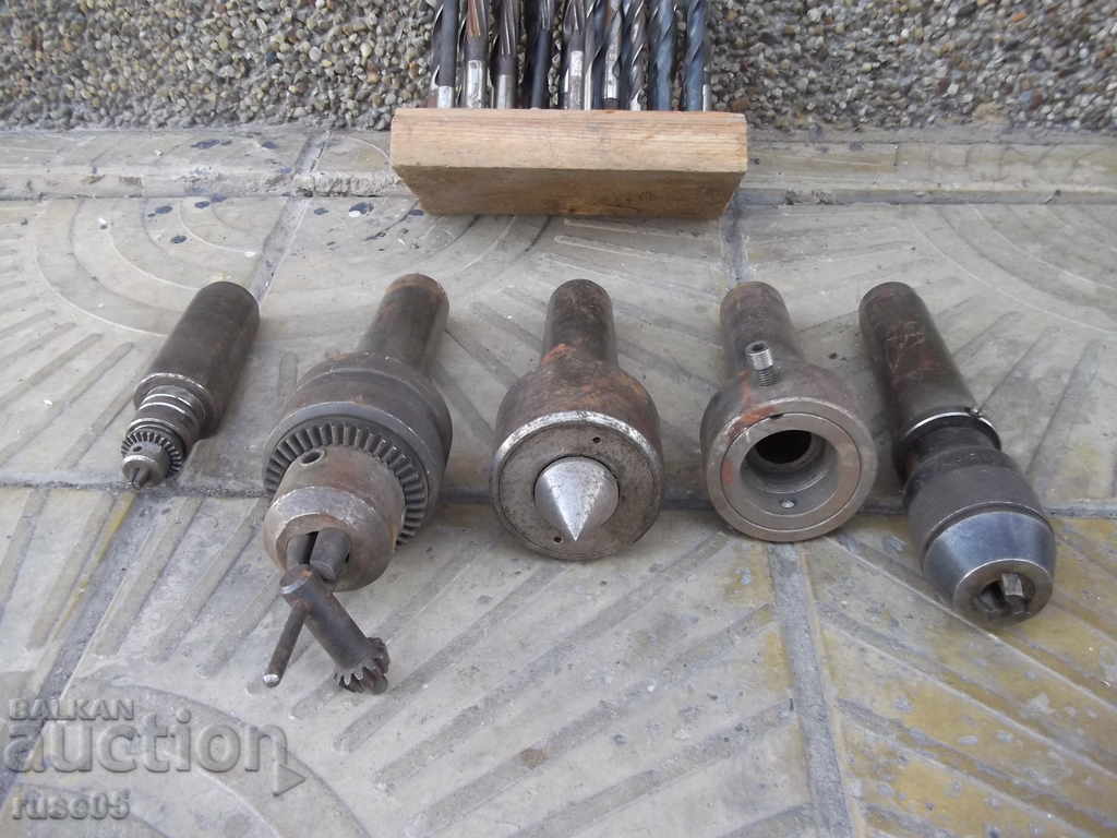 Lot of lathe and drill tools with price 250.00 BGN | € 127.82 Lot of lathe and drill tools with price 250.00 BGN | € 127.82