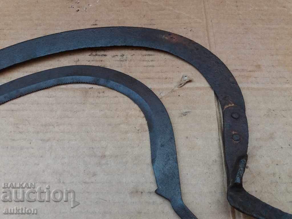 Delivery of SET OF TWO REVIVAL FORGED SICKLES - DIFFERENT SIZES