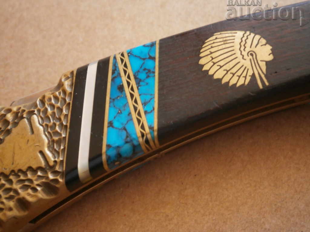 handmade hunting knife leg USA - 6