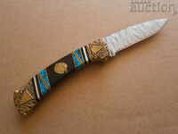 handmade hunting knife leg USA